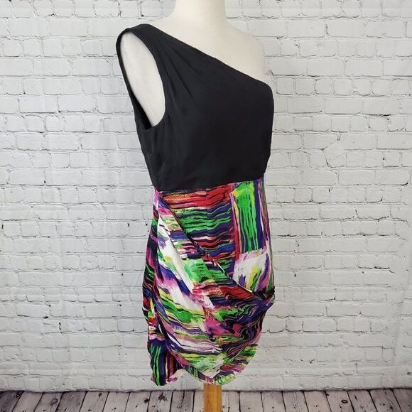 Alice + Olivia Breanna One Shoulder Dress M NWT - Picture 3 of 8